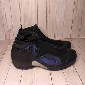 Nike Air Flightposite | 624015-051 Black / Eggplant-Metallic Silver 13